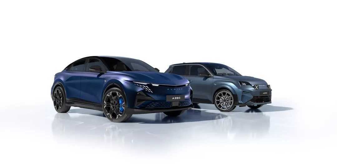Alpine A290 Collection — przód, dwa modele