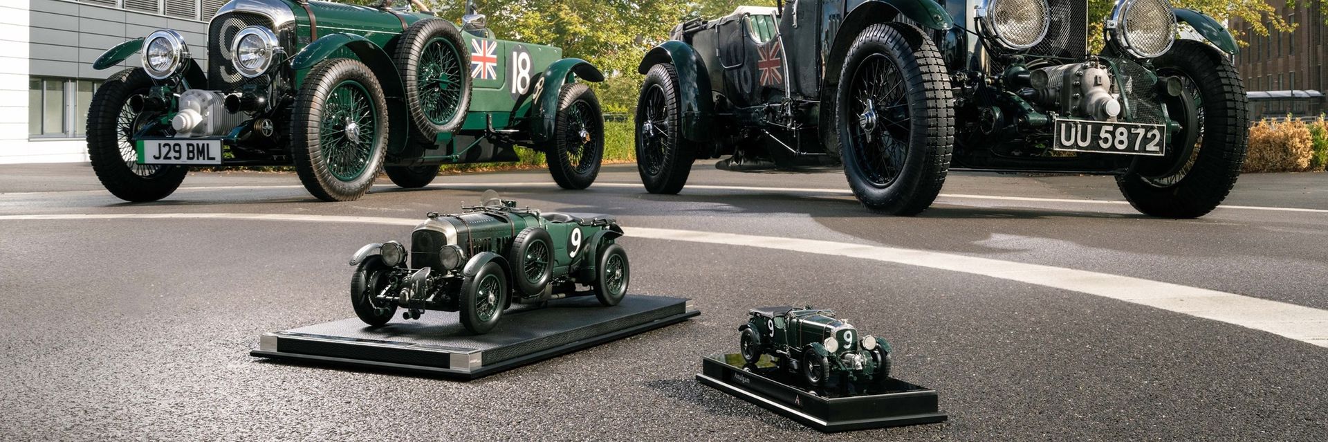 Bentley Blower Jnr — dwa egzemplarze i modele, zewnętrze