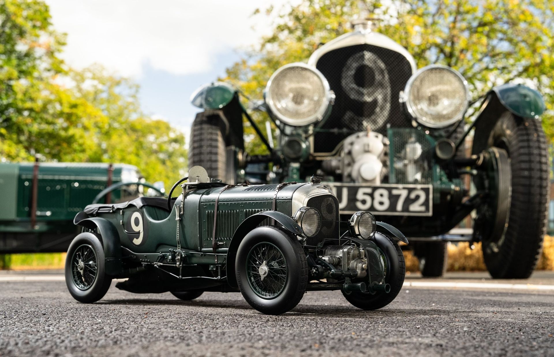 Bentley Blower Jnr — model i egzemplarz, zewnętrze