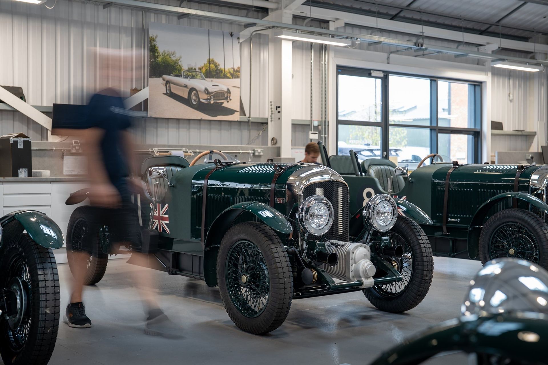Bentley Blower Jnr — egzemplarze w warsztacie