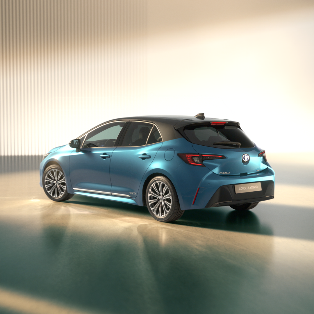 Toyota Corolla hatchback — tył, ujęcie studyjne