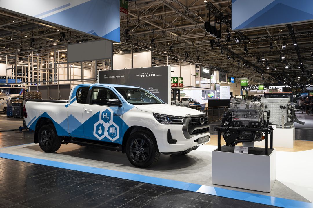 Toyota Hilux – przód, prototyp z ogniwami paliwowymi