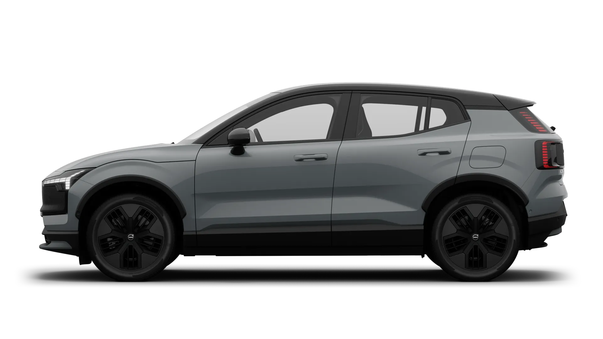 Volvo C40 — bok, szary