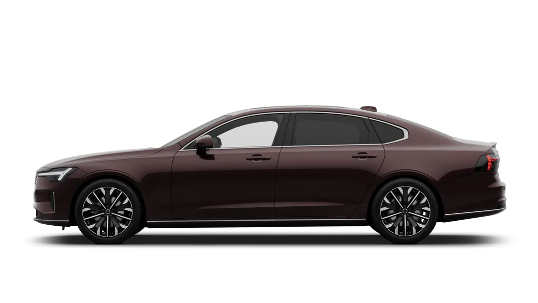 Volvo S60 — bok, bordowy